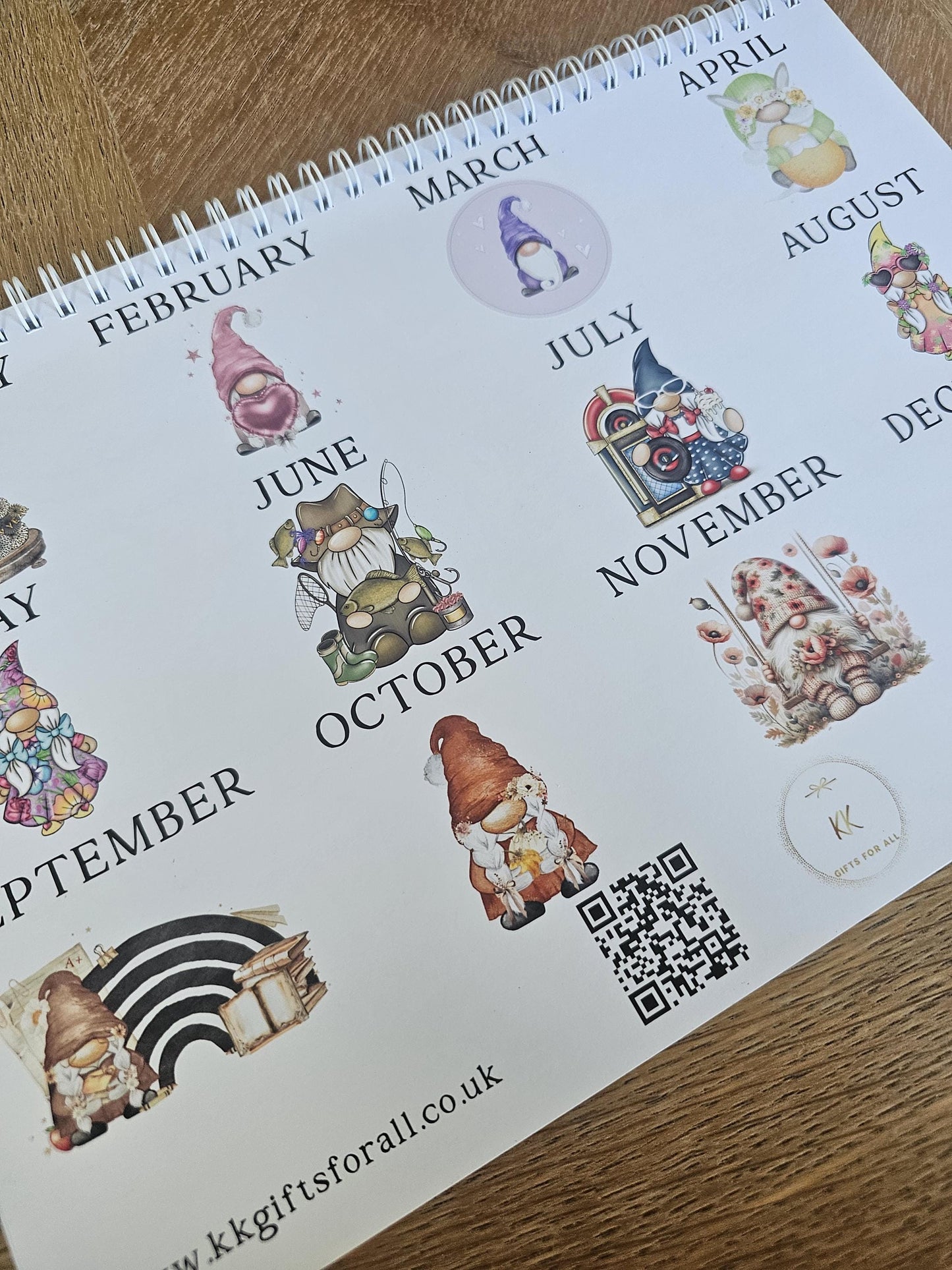 2026 Gonk Calendar, Gonk Gnome 2026 Calendar, Cute Gonk Wall Calendar, Christmas Gifts Gonk Lovers