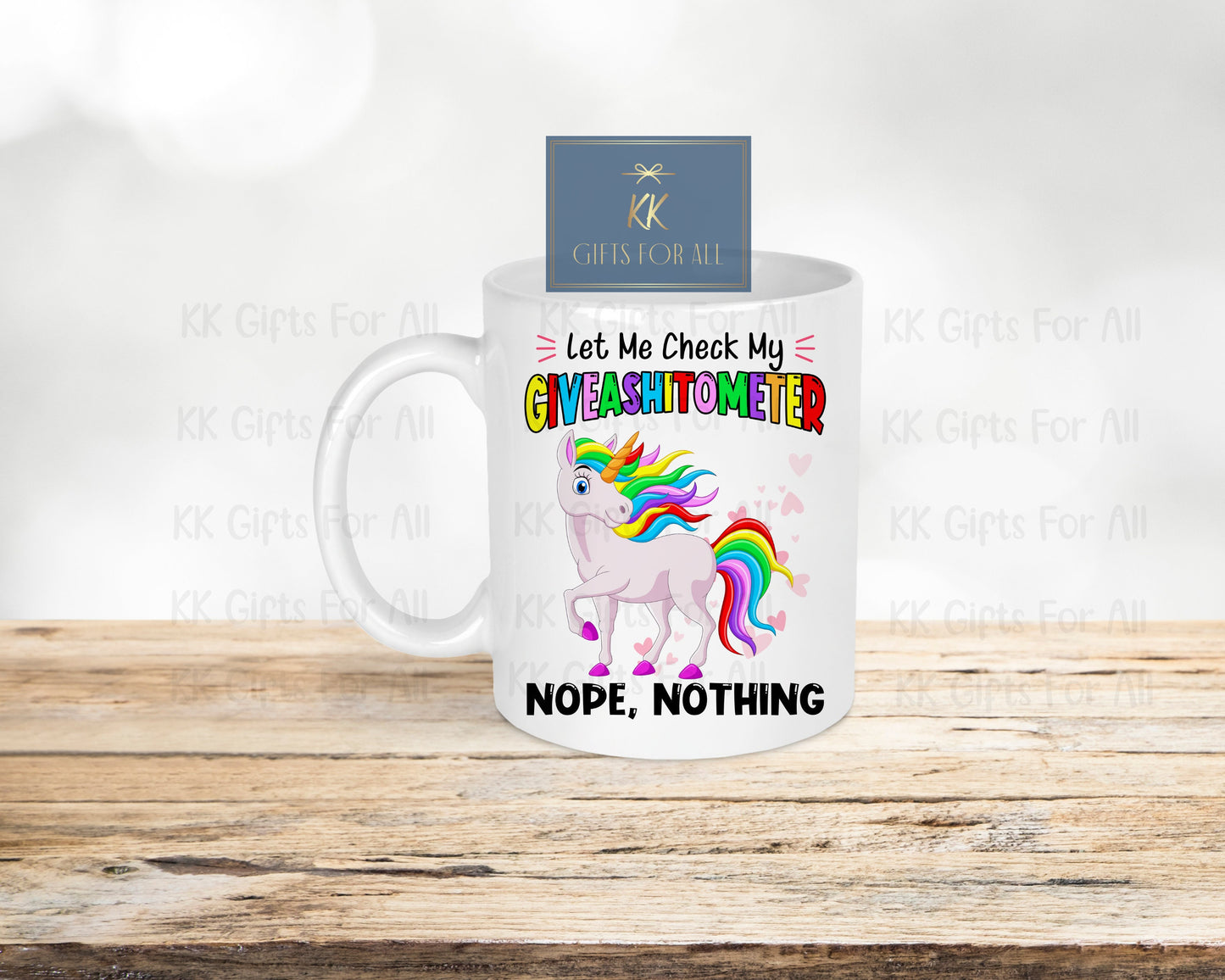 Funny Birthday Gift For Friend, Unicorn Gifts For Women, Adult Humour Female, New Office Gift, Mug And Coaster Set, Adult Unicorn