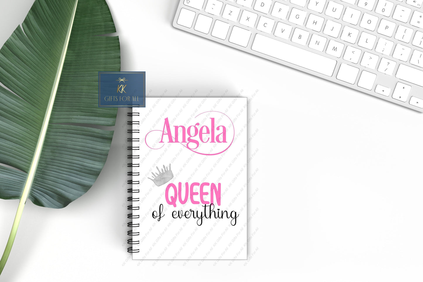 Queen Notes, Choice of 3 colours, Crown Notebook, Gift For Mum, Birthday Gift For Her, Personalised Notepad, Leaving Gift, Divorce Gift Note