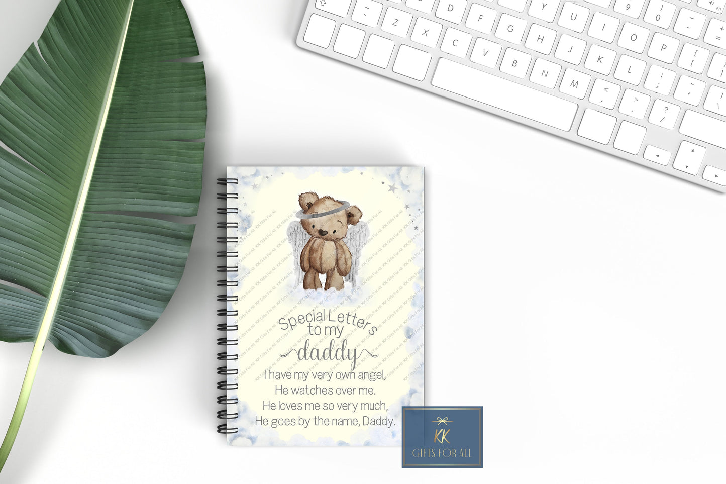 Letters To Heaven Notebook, A5 Memorial Notebook