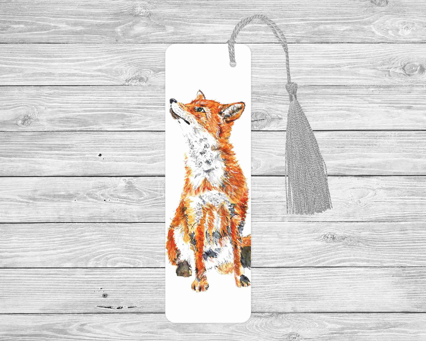 Personalised Fox Bookmark Fox Lover Letterbox Gifts Reading Lover Gift