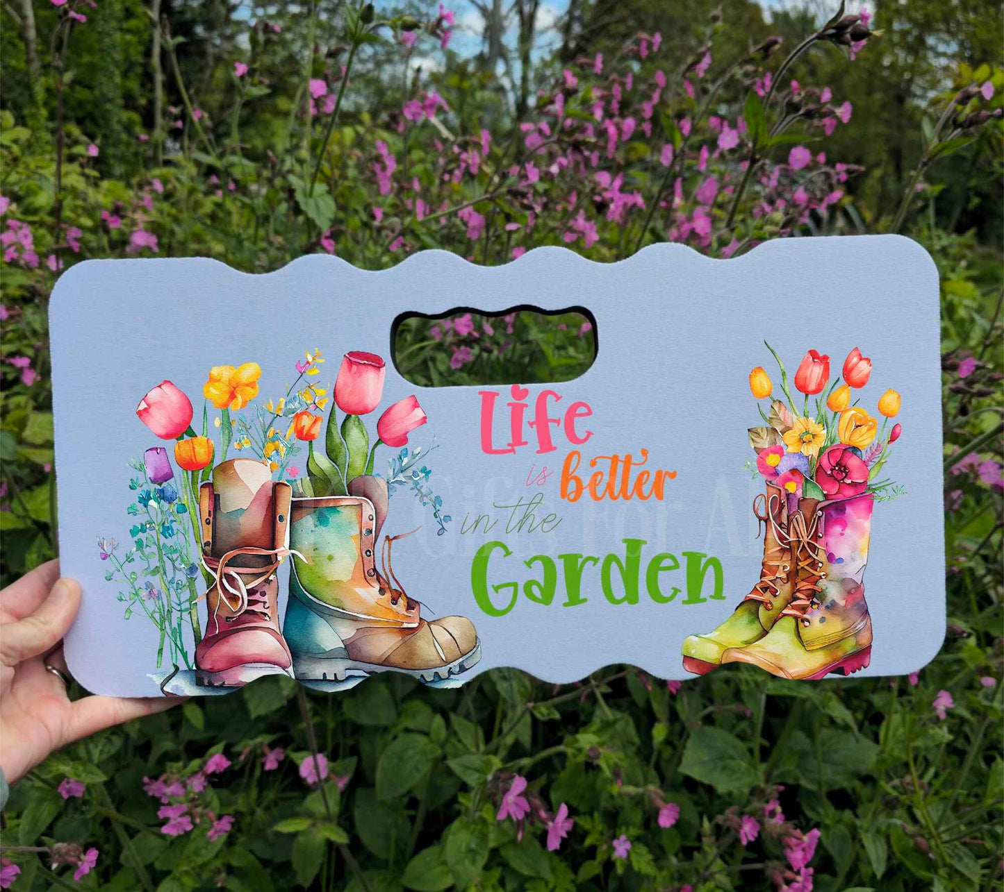 Floral Kneeling Pad Colourful Gardening Kneeling Mat Garden Knee Pad